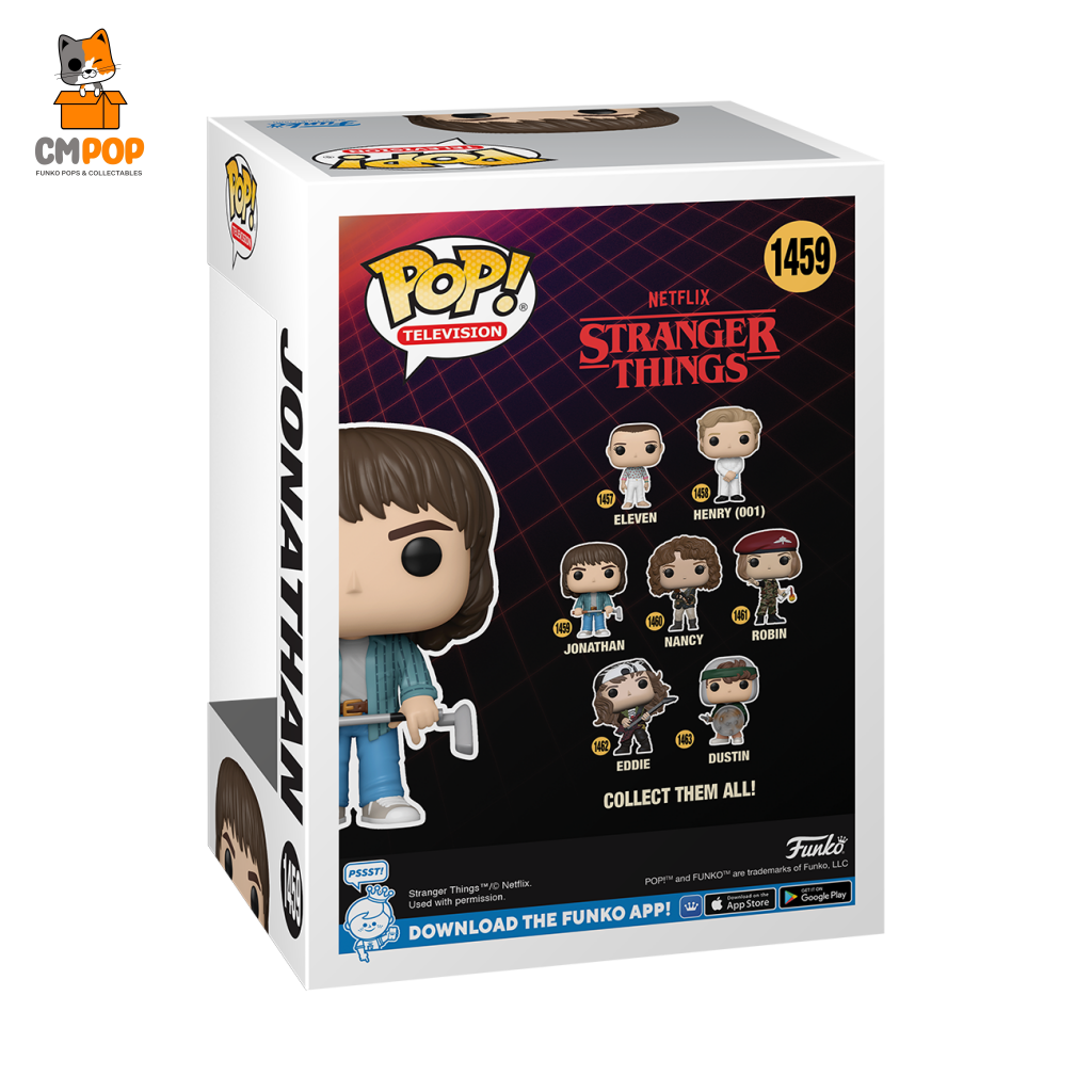 Jonathan W/Golf Club - #1459 Funko Pop! Stranger Things Pop