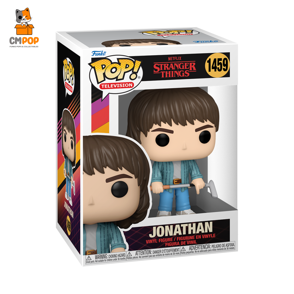 Jonathan W/Golf Club - #1459 Funko Pop! Stranger Things Pop