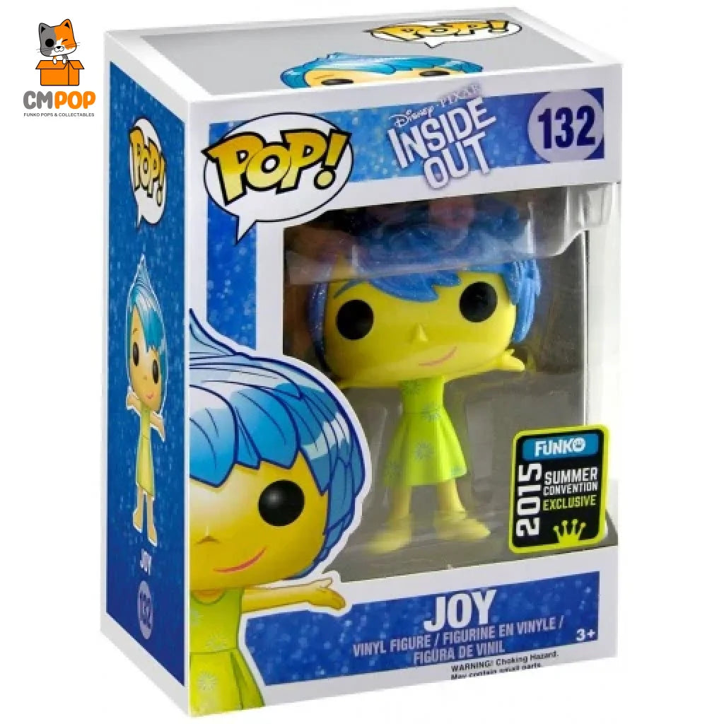 Joy - #132 Funko Pop! Disney Pixar Inside Out 2015 Summer Convention Exclusive Pop