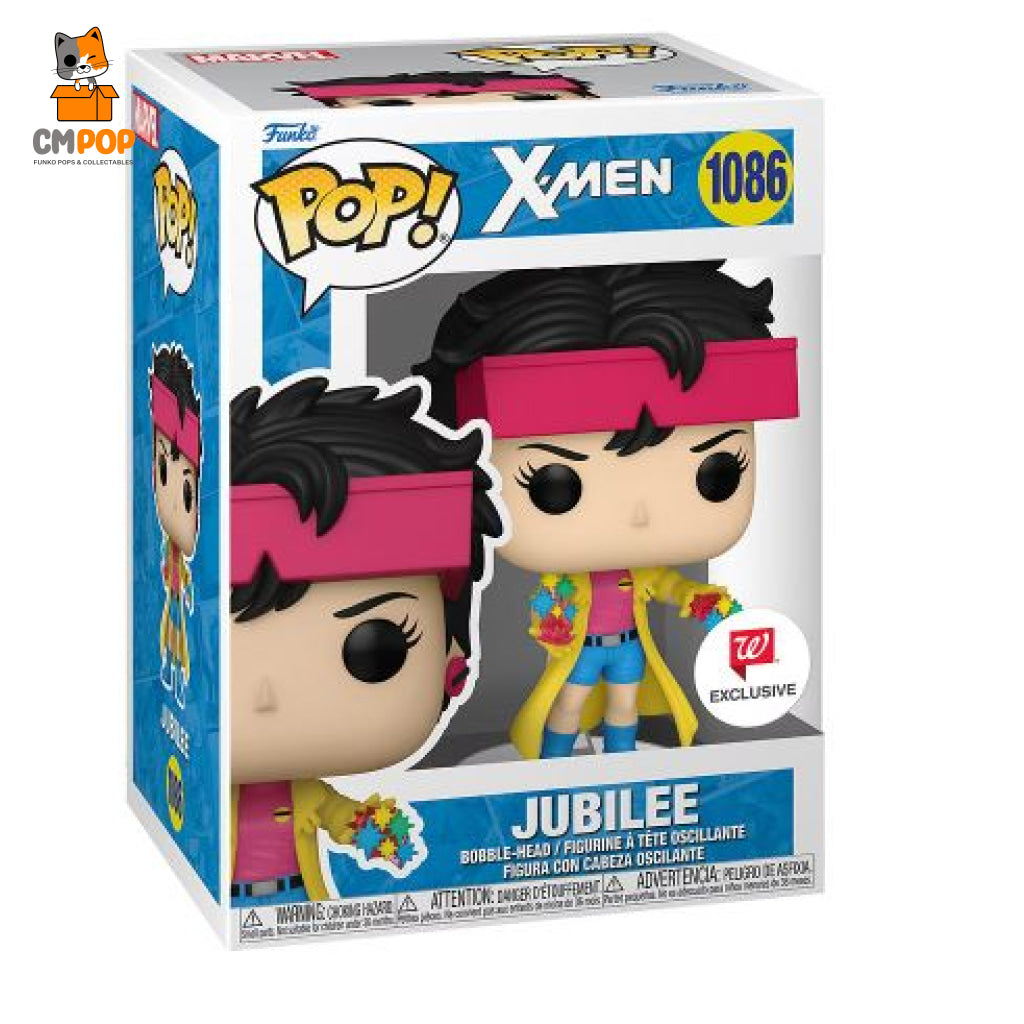 Jubilee - #1086 Funko Pop! Marvel X-Men Walgreens Exclusive Pop