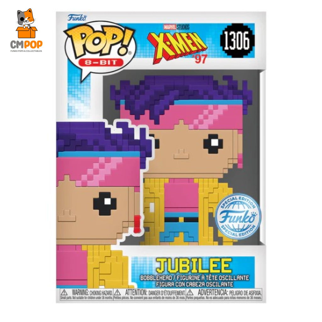 Jubilee - X-Men 97 8-Bit #1306 Funko Pop! Marvel X-Men Special Edition Pop