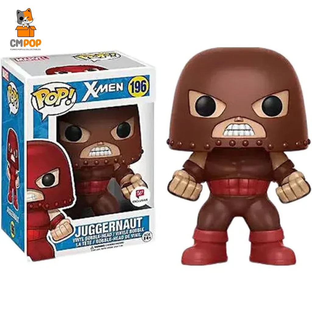 Juggernaut - #196 Funko Pop! Marvel X-Men W Exclusive Pop