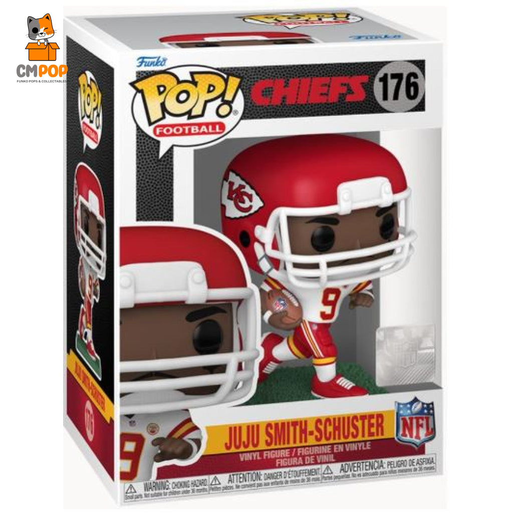 Juju Smith-Schuster - Kansas City Chiefs #176 Funko Pop! Nfl Sports Pop