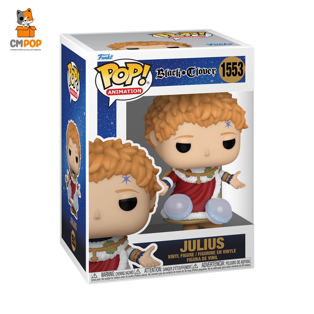 Julius - #1553- Funko Pop! Black Clover Animation Pop