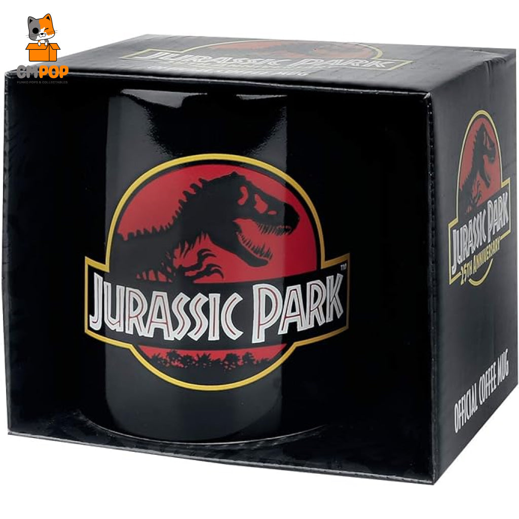 Jurassic Park (Logo) 11Oz/315Ml Black Mug Funko Misc