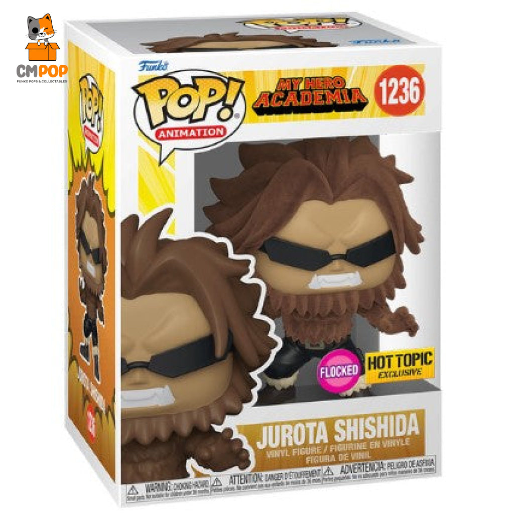 Jurota Shishida Flocked - #1236 Funko Pop! My Hero Academia Hot Topic Exclusive Pop