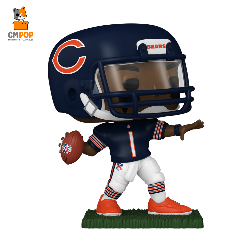 Justin Fields - #243 Funko Pop! Chicago Bears Nfl Pop