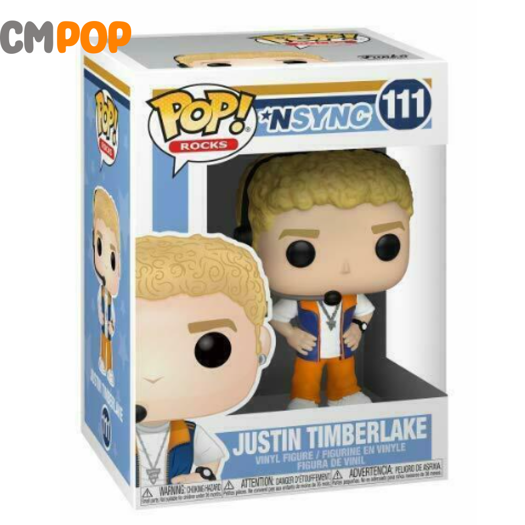 Justin Timberlake - #111 Funko Pop! Nsync Pop