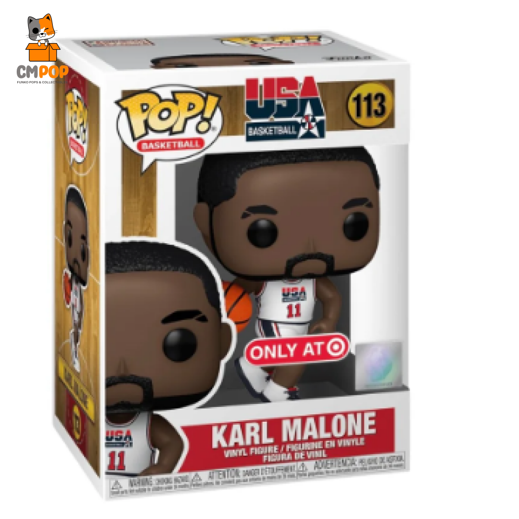 Karl Malone - #113 Funko Pop! Nba Target Exclusive Pop