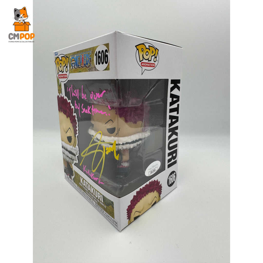 Katakuri #1606 - Funko Pop! One Piece Signed By Jonah Scott Certified Pop