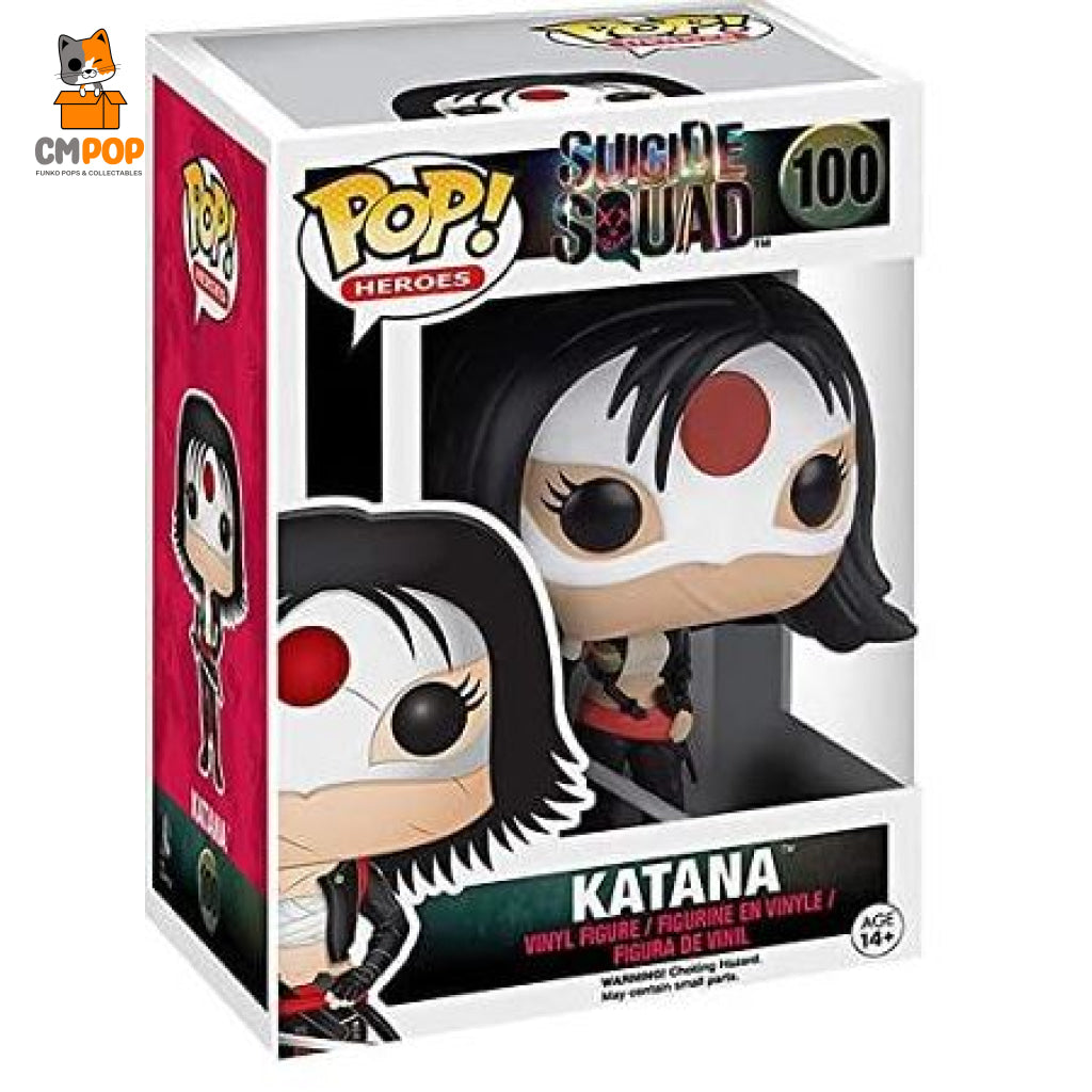 Katana - #100 Funko Pop! Dc Suicide Squad Pop