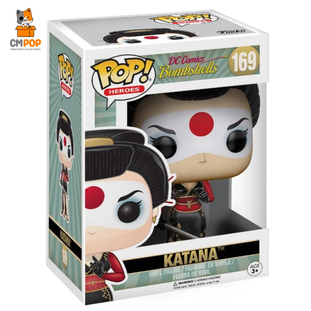 Katana - #169 Funko Pop! Dc Bombshells Pop