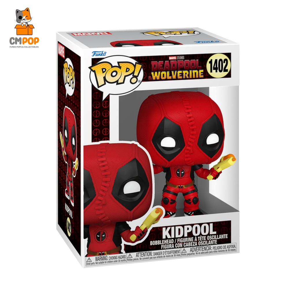 Kidpool - #1402- Funko Pop! Deadpool Wolverine Marvel Pop