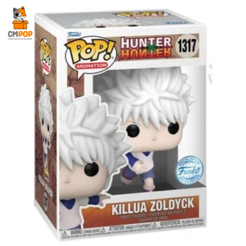 Killua Zoldyck - #1317 Funko Pop! Hunter X Animation Special Edition Exclusive Pop