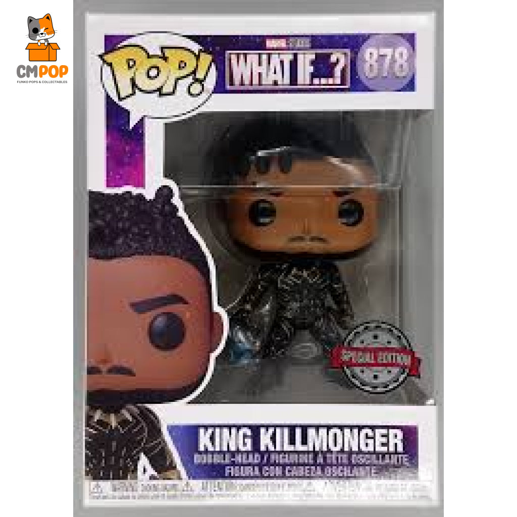 King Killmonger - #878 Funko Pop! Marvel What If...? Special Edition Pop