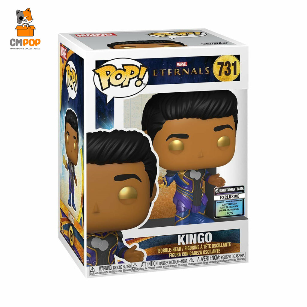 Kingo - #731 Funko Pop! Eternals Entertainment Earth Exclusive Pop