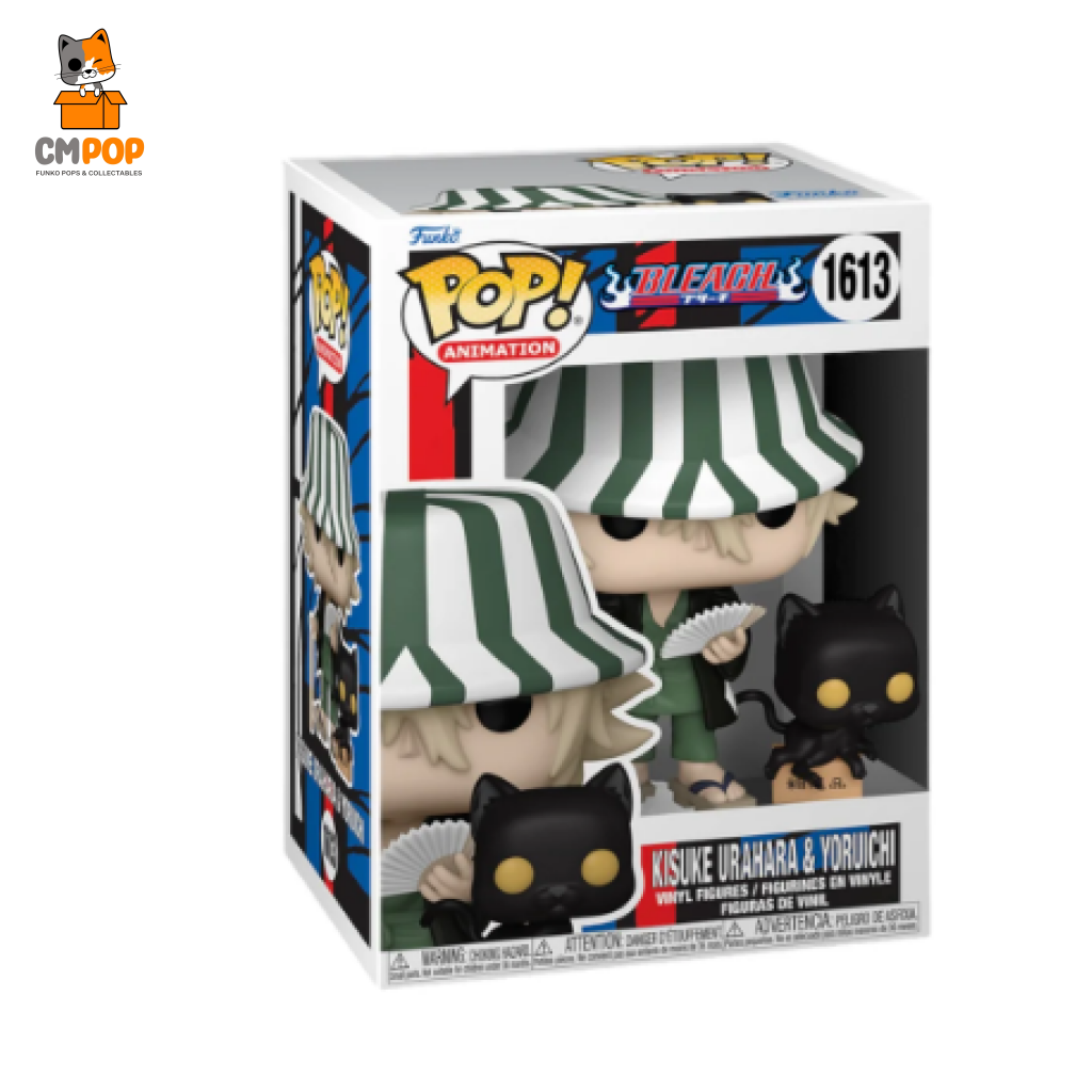 Kisuke Urahara & Yoruichi - #1613 Funko Pop! Bleach -Animation Pop