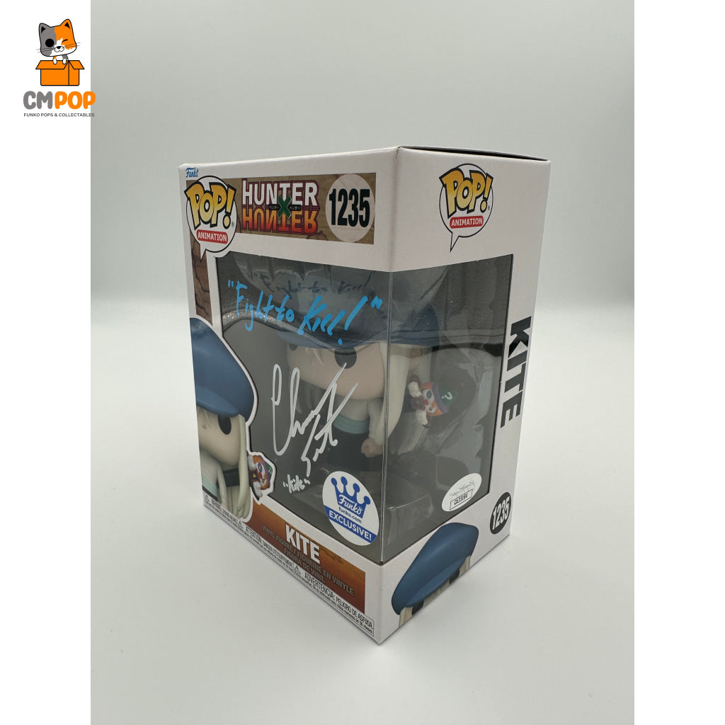 Kite - #1235 Funko Pop! Animation Hunter X Exclusive Signed By Certified Pop