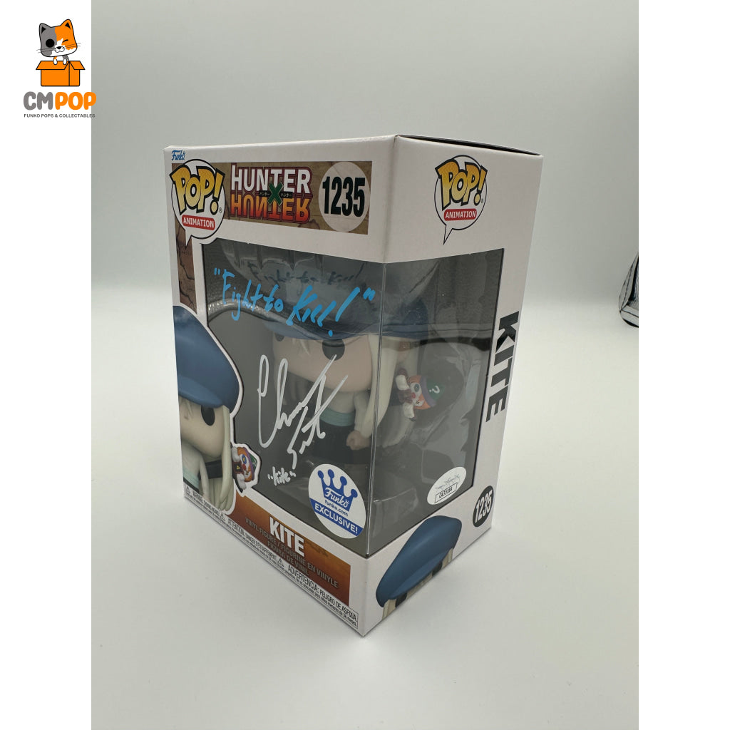 Kite - #1235 Funko Pop! Animation Hunter X Exclusive Signed By Certified Pop