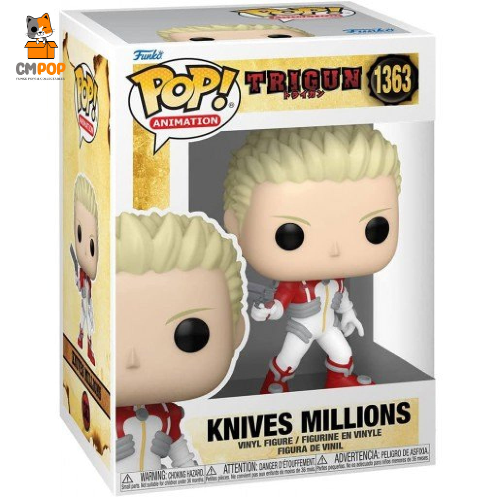 Knives - #1363 Funko Pop! Anime Trigun Pop