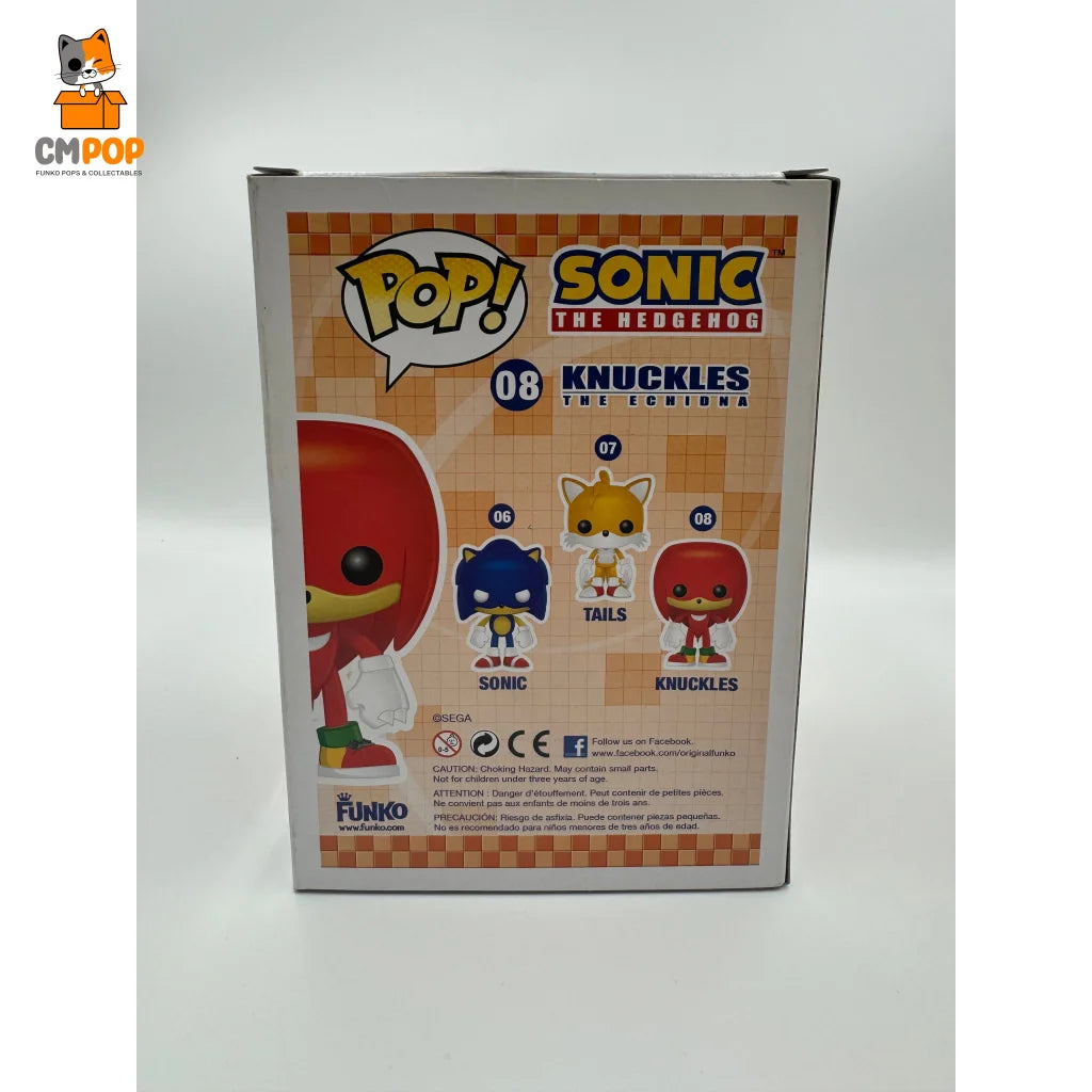 Knuckles - #08 Funko Pop! Sonic The Hedgehog