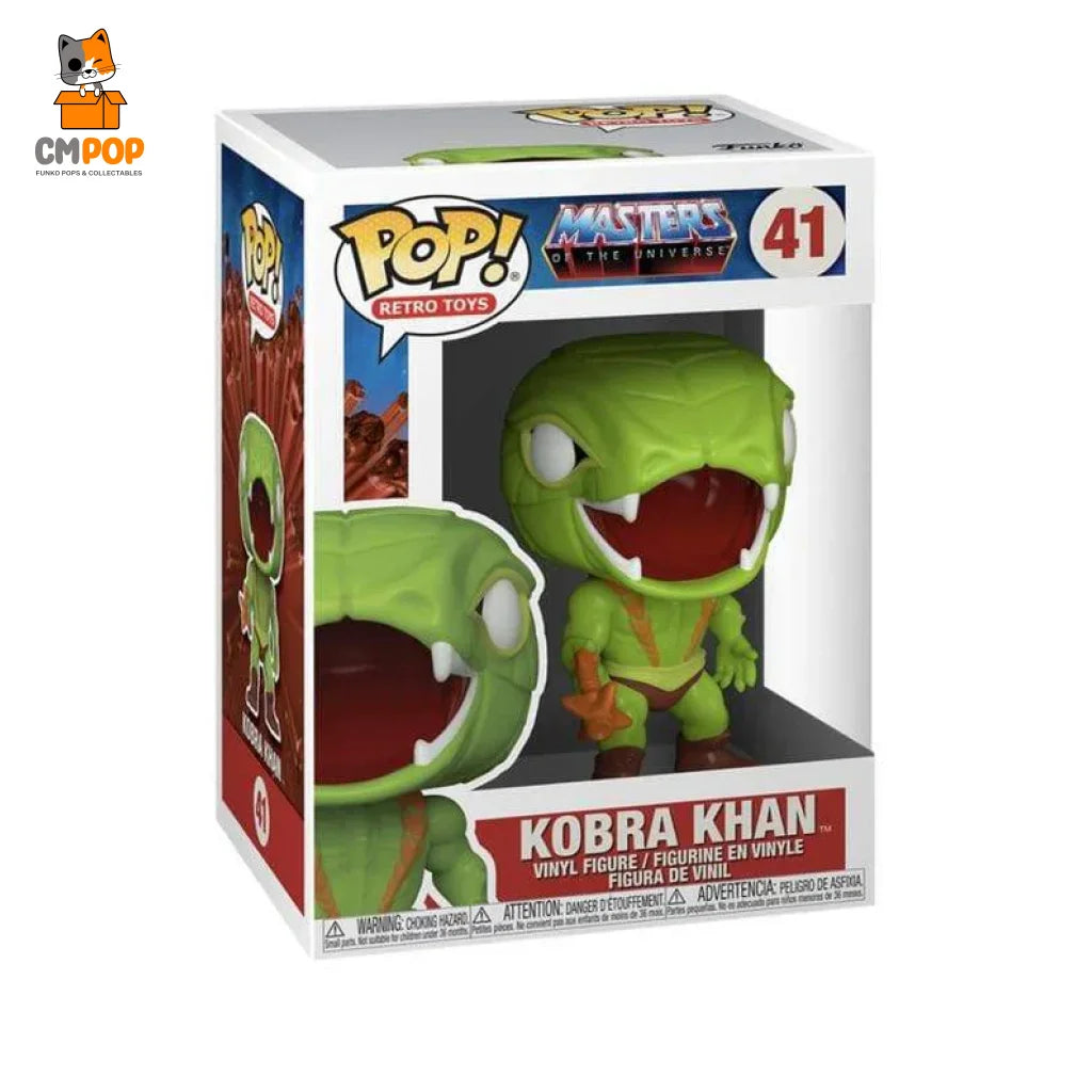 Kobra Khan - #41 Funko Pop! Retro Toys Masters Of The Universe Pop