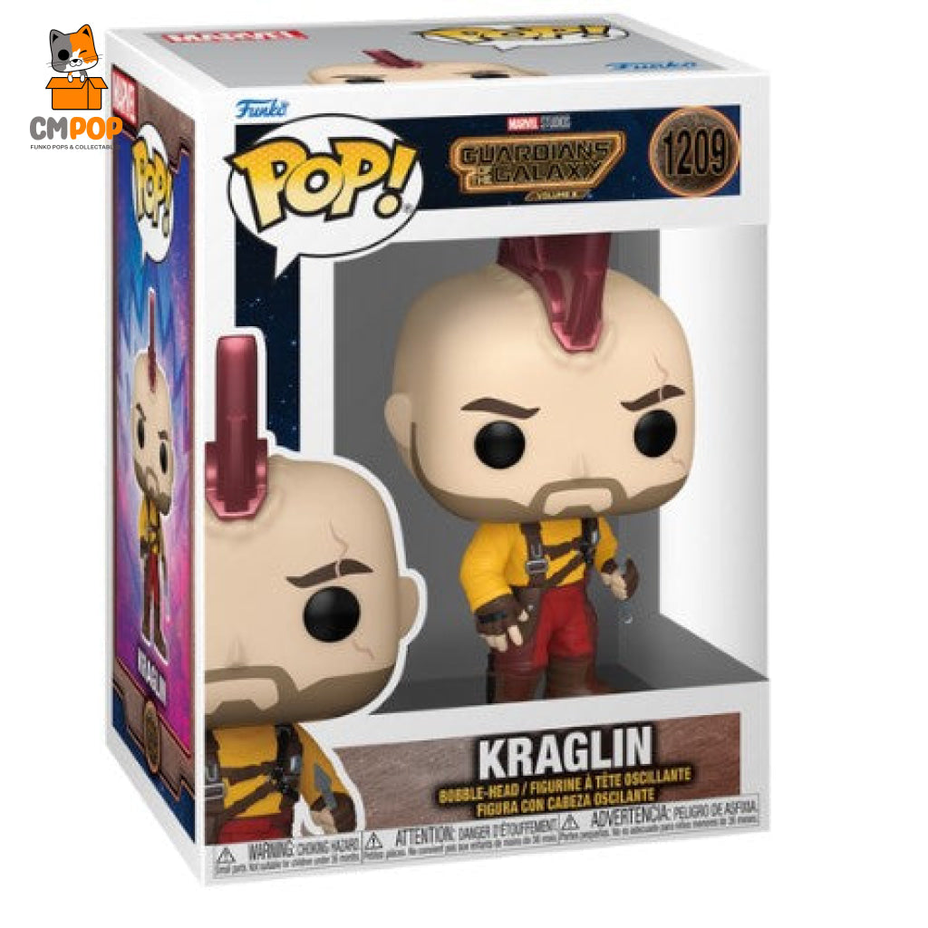 Kraglin- #1209 - Funko Pop! Guardians Of The Galaxy Vol 3 Pop