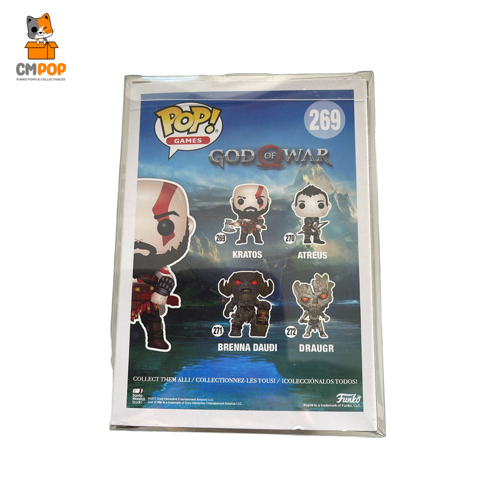 Kratos - #269 Funko Pop! Games God Of War Playstation Exclusive Pop