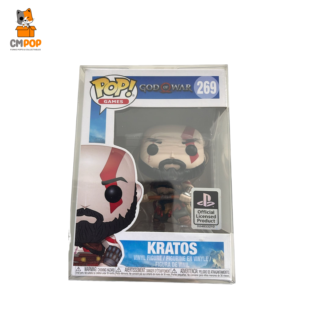 Kratos - #269 Funko Pop! Games God Of War Playstation Exclusive Pop