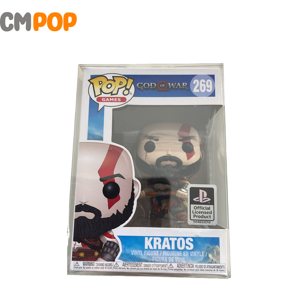 Kratos - #269 Funko Pop! Games God Of War Playstation Exclusive Pop