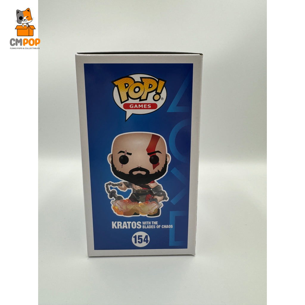 Kratos With The Blades Of Chaos - #154 Funko Pop! Games Playstation Officially Licenced Product