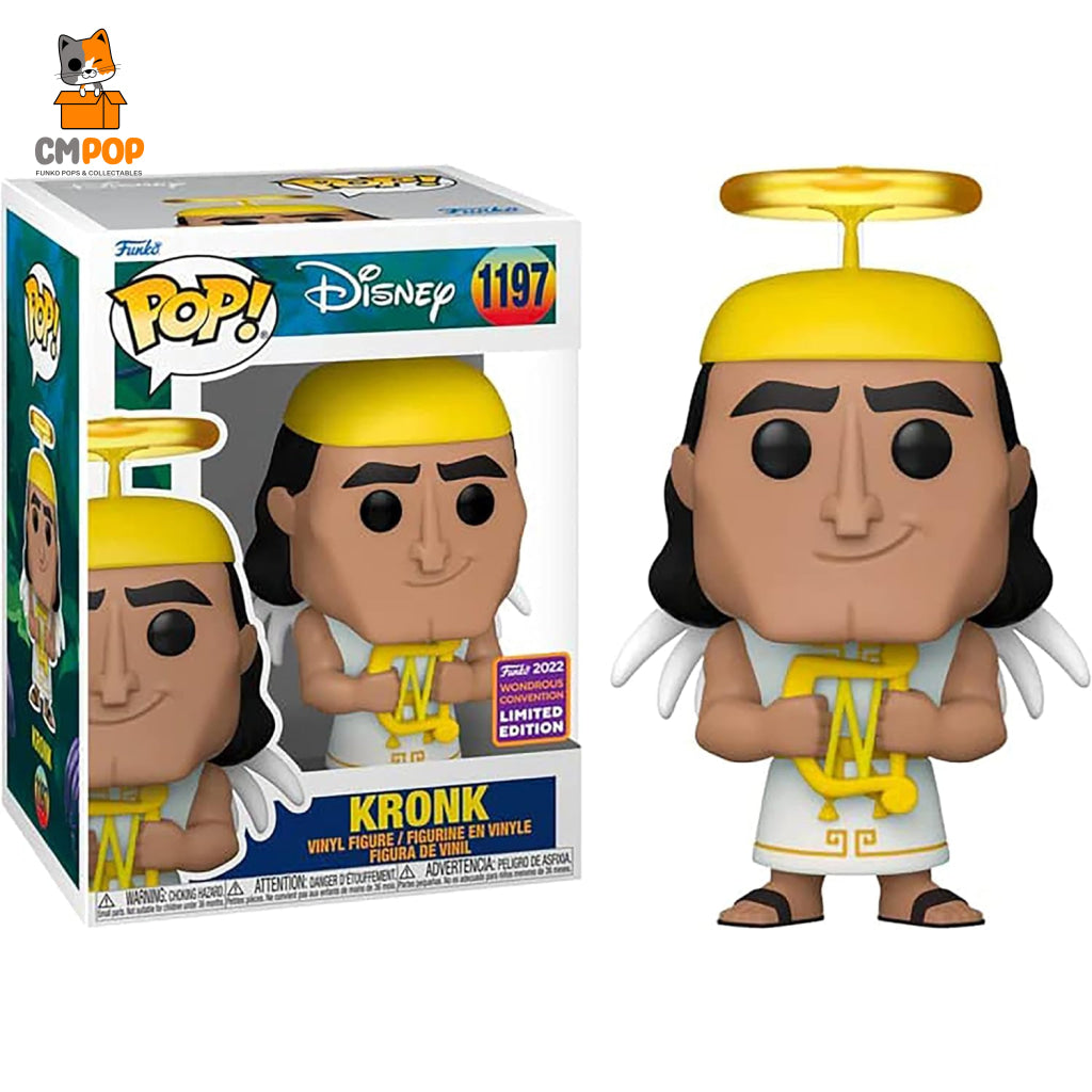 Kronk - #1197 Funko Pop! Disney Emperors New Groove 2022 Wonderous Convention Limited Edition Pop