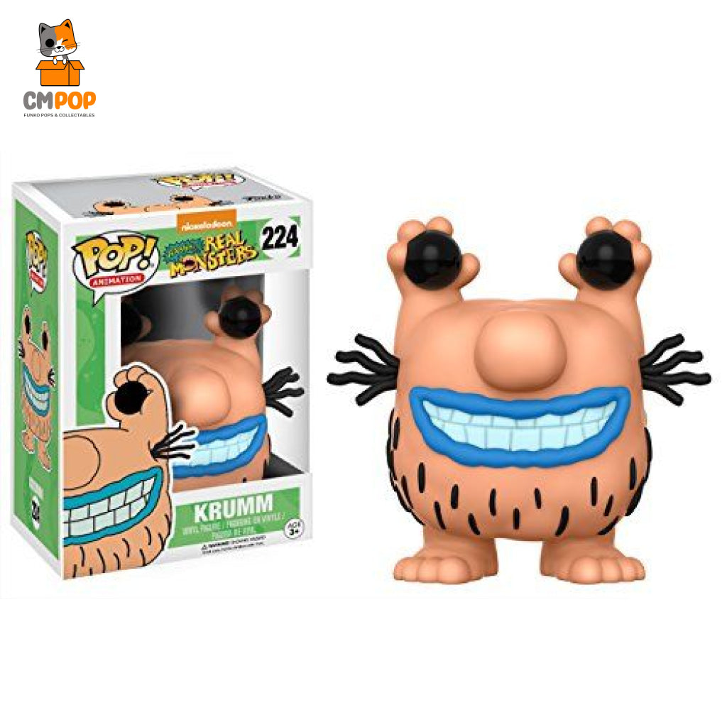 Krumm - #224 Funko Pop! Animation Nickelodeon Aaahh! Real Monsters Pop