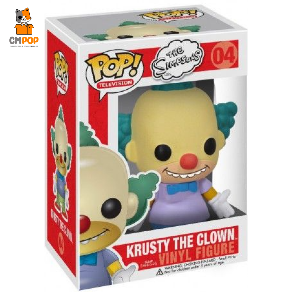 Krusty The Clown - #04 Funko Pop! Simpsons Pop