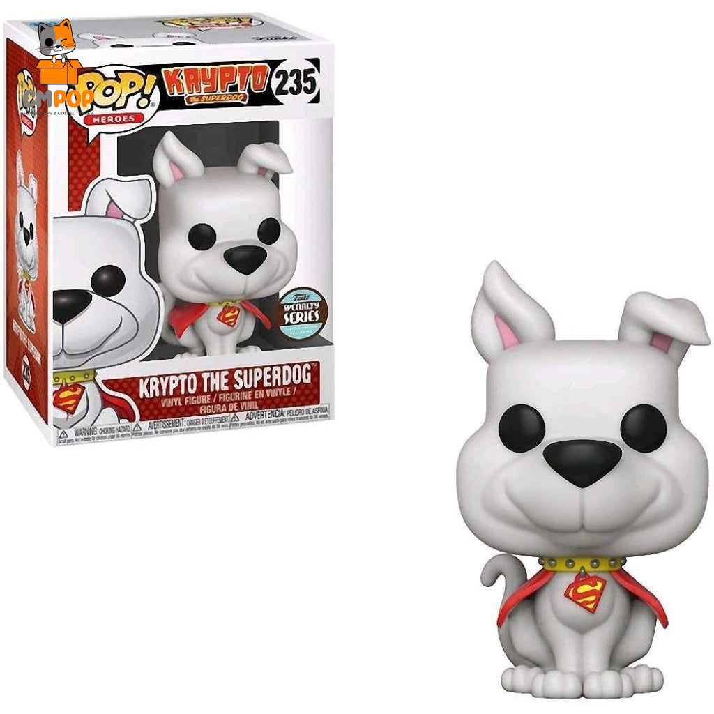 Krypto The Superdog - #235 Funko Pop! Heroes Speciality Series