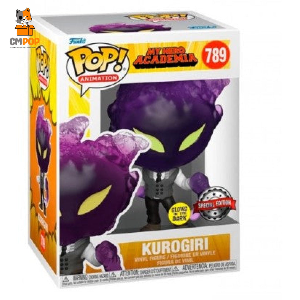 Kurogiri - #789 Funko Pop! My Hero Academia Special Edition Glow In The Dark Pop