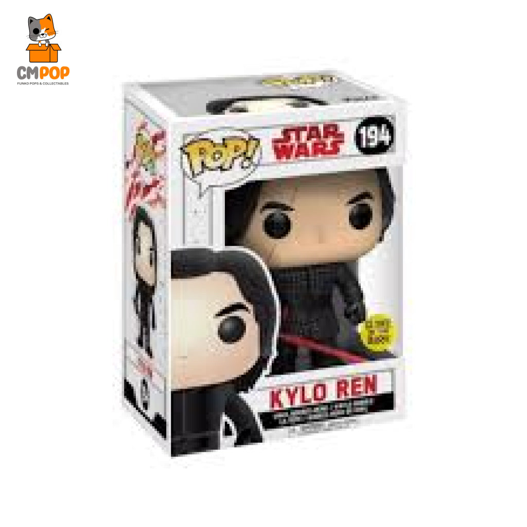 Kylo Ren - #194 Funko Pop! Star Wars Glows In The Dark Pop