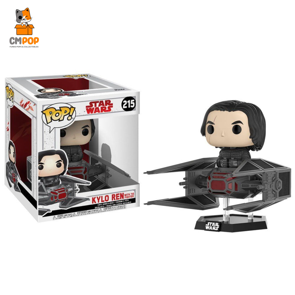 Kylo Ren With Tie Fighter - #215 Funko Pop! Star Wars Pop