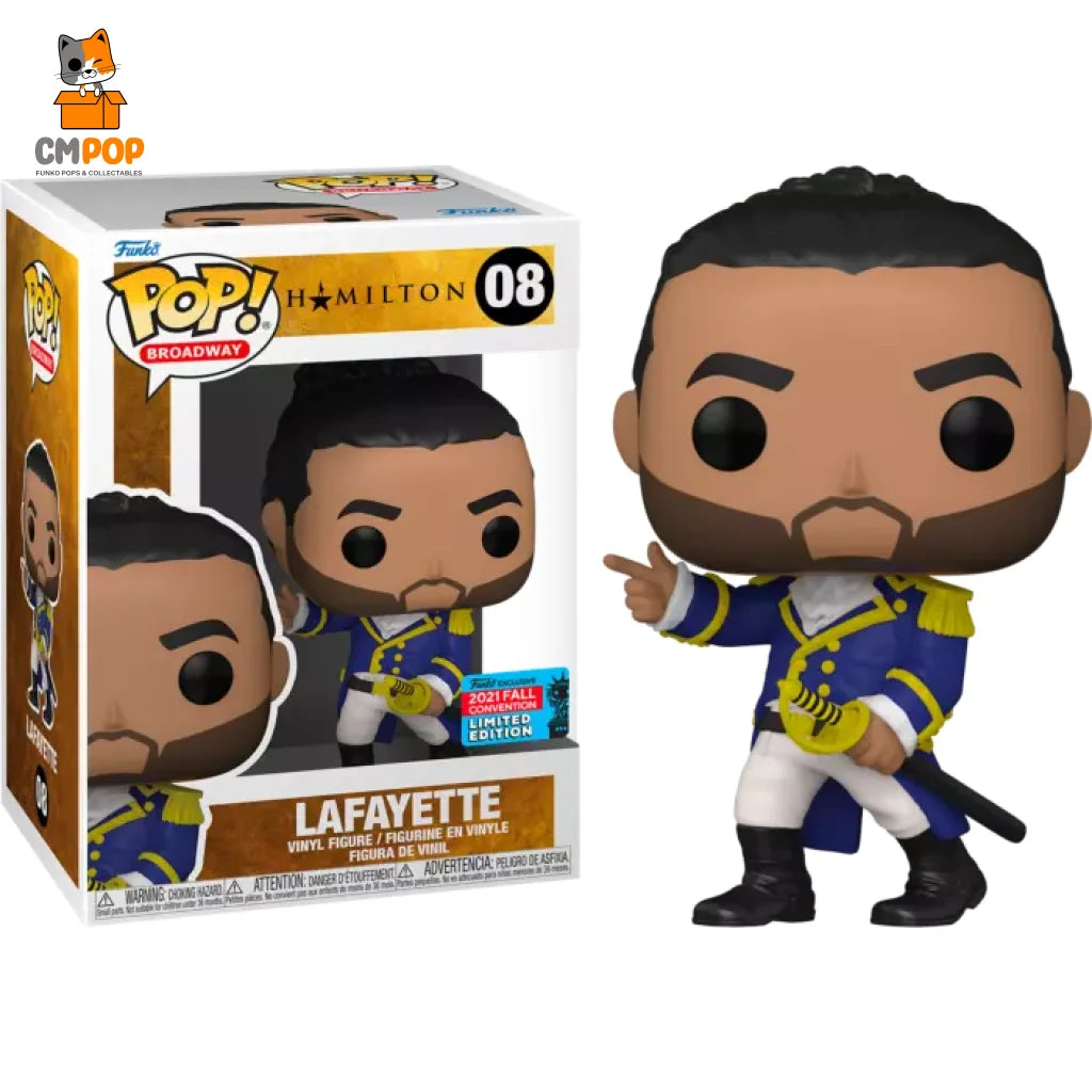 Lafayette - #08 Funko Pop! Hamilton Broadway 2021 Fall Convention Limited Edition Pop