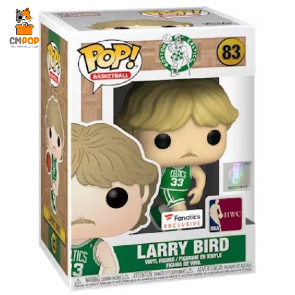 Larry Bird - #83 Funko Pop! Basketball Nba Boston Celtics Fanatics Exclusives Pop