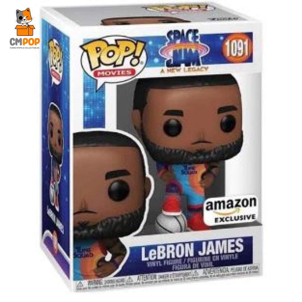Lebron James - #1091 Funko Pop! Space Jam Amazon Exclusive Pop