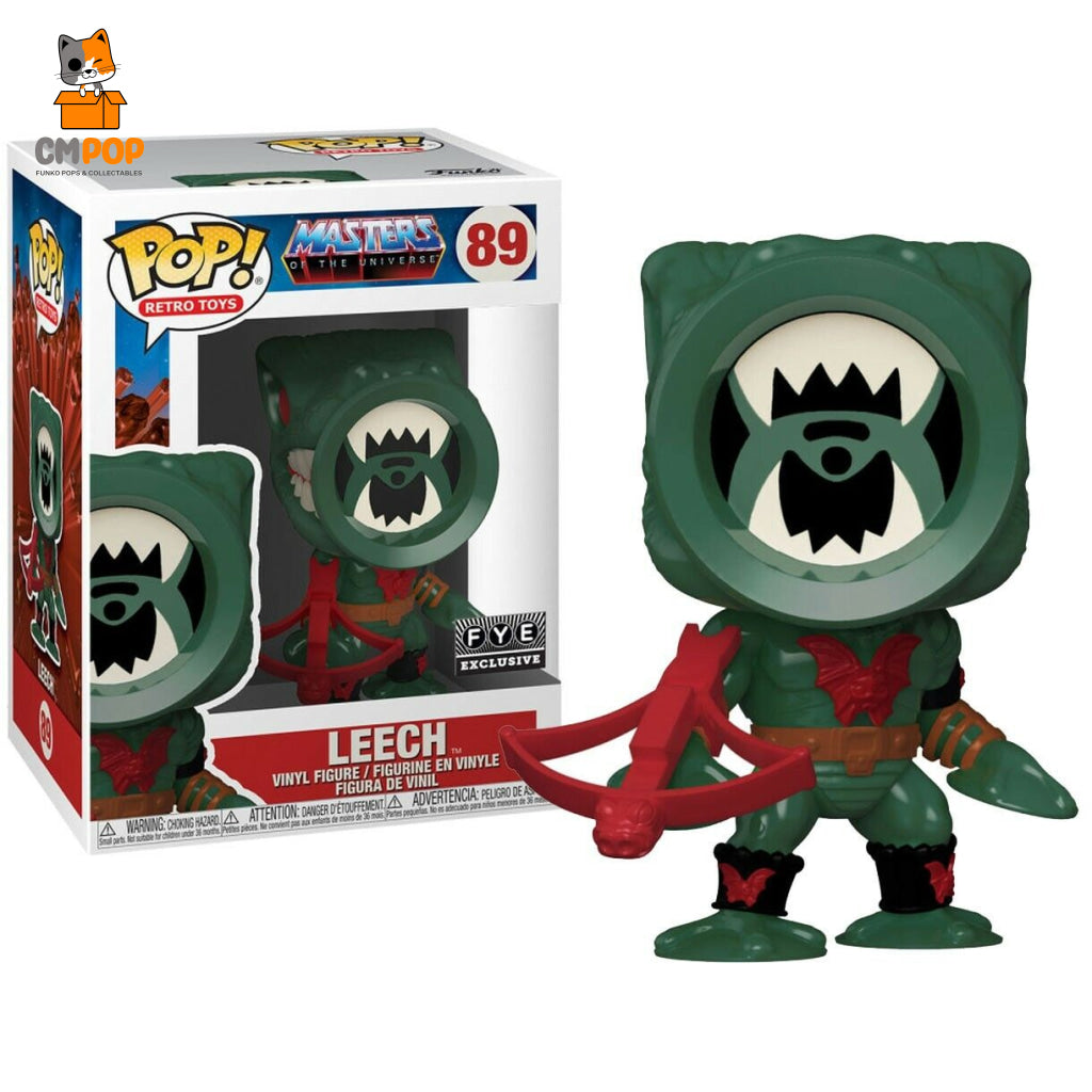 Leech - #89 Funko Pop! Masters Of The Universe Fye Exclusive Pop