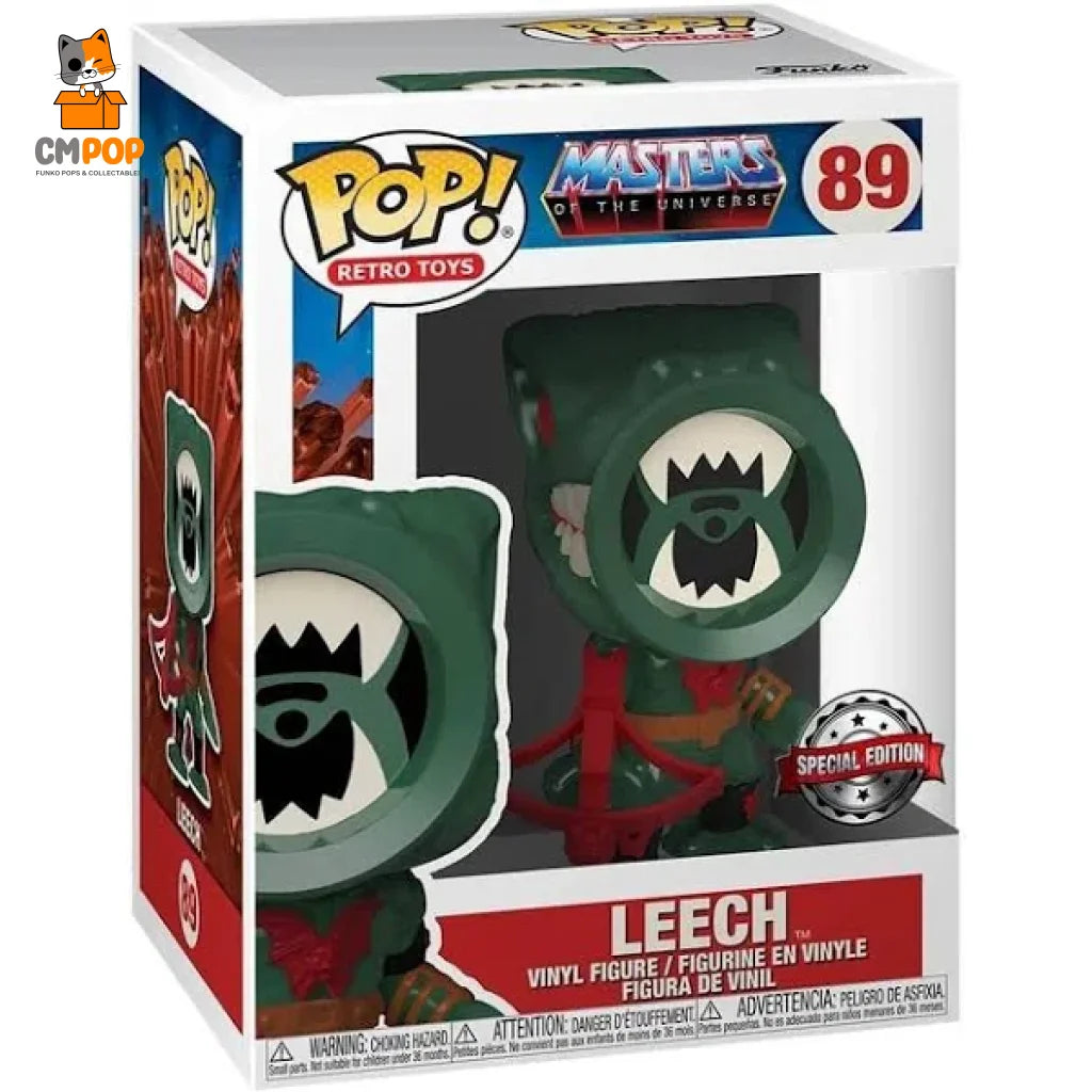 Leech - #89 Funko Pop! Masters Of The Universe Special Edition Pop