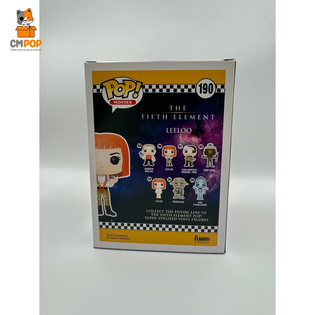 Leeloo - #190 Funko Pop! Movies The Fifth Element