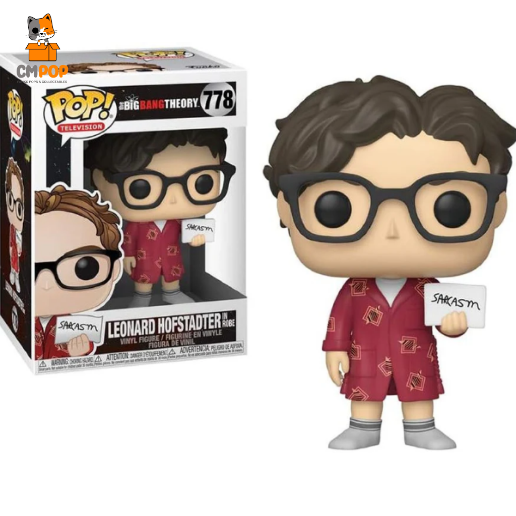 Leonard Hofstadter In Robe - #778- The Big Bang Theory Funko Pop Television