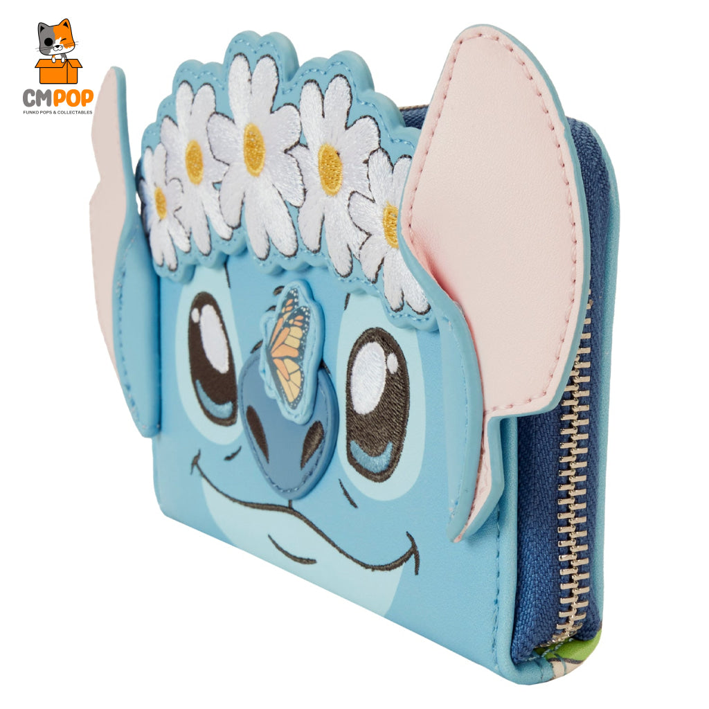 Lilo And Stitch Springtime Cosplay Zip Around Wallet - Disney Loungefly