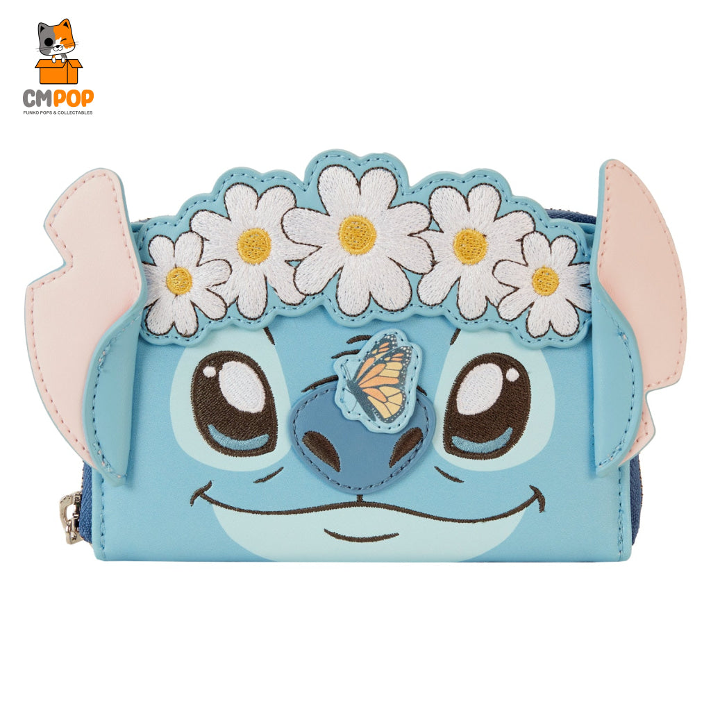 Lilo And Stitch Springtime Cosplay Zip Around Wallet - Disney Loungefly