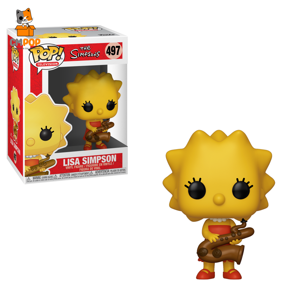 Lisa Simpson - #497 Funko Pop! The Simpsons Pop