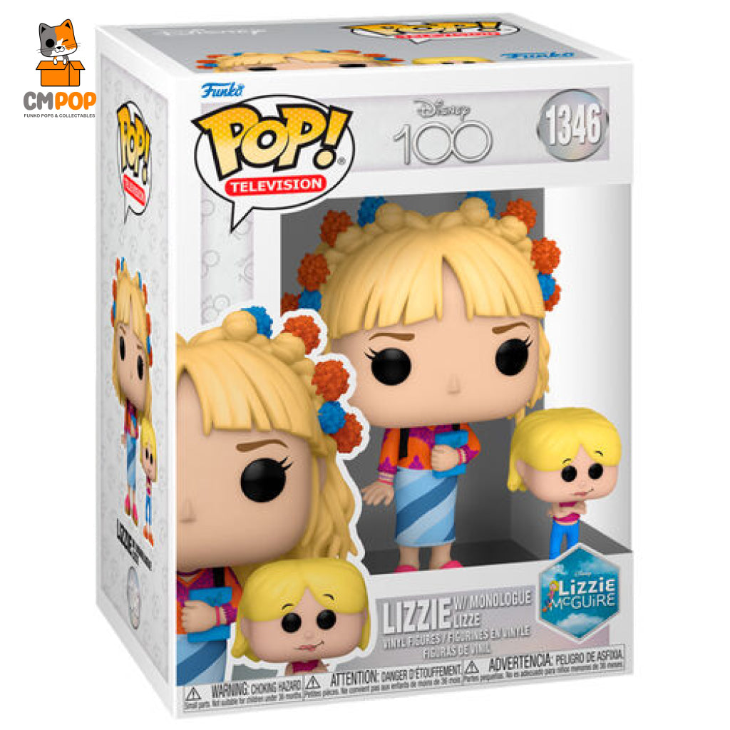 Lizzie Mcguire With Monologue - #1346 Funko Pop! Disney Pop