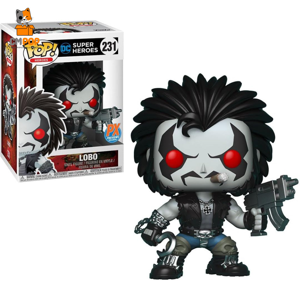 Lobo - #231 Funko Pop! Dc Px Exclusive Pop